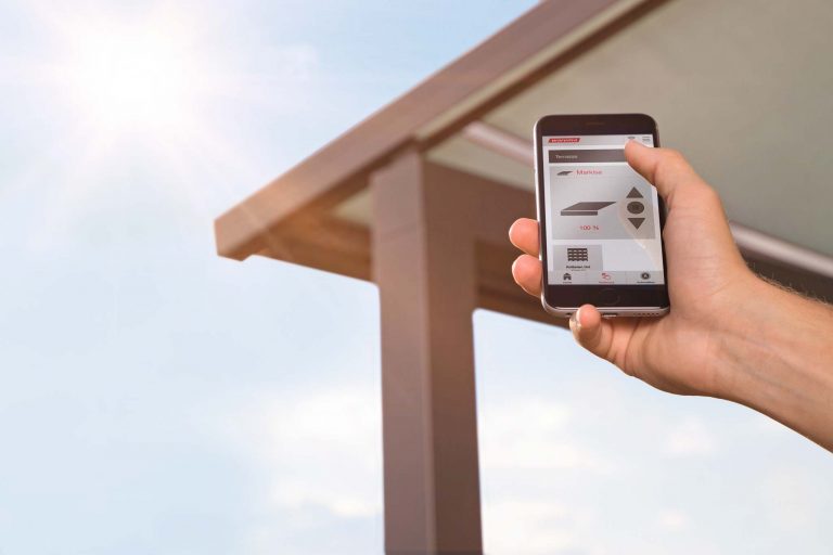 Pergola LED Beleuchtung bequem per Smartphone steuern