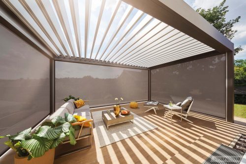 Gartenpavillon war gestern: Das moderne Lamellendach ist heute das Highlight für Terrassen